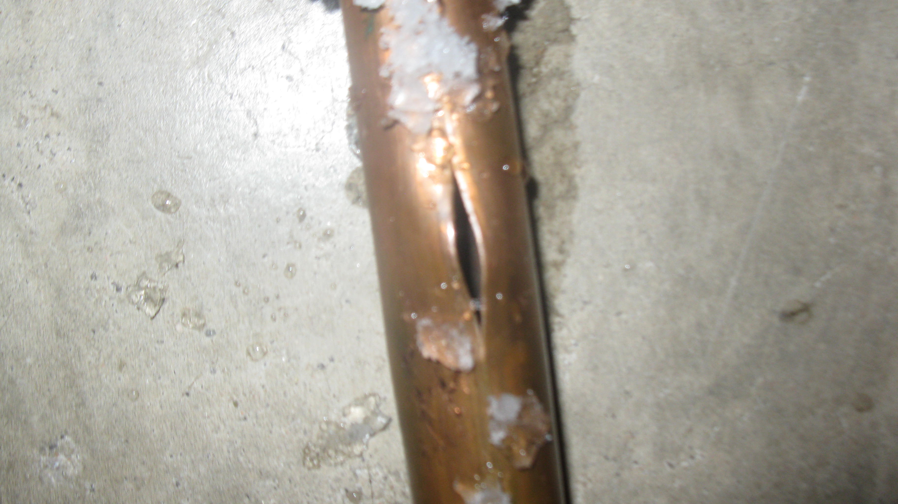 burst pipe repair